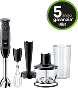 Braun Household Multiquick 5 MQ 5237 BK Keukenmixer 0,5 L Keukenmixer Zwart 1000 W Keuken Naty Shop