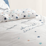 Beddengoedset voor kinderen, omkeerbaar, Sterren Beddengoed - kinderen Naty Shop