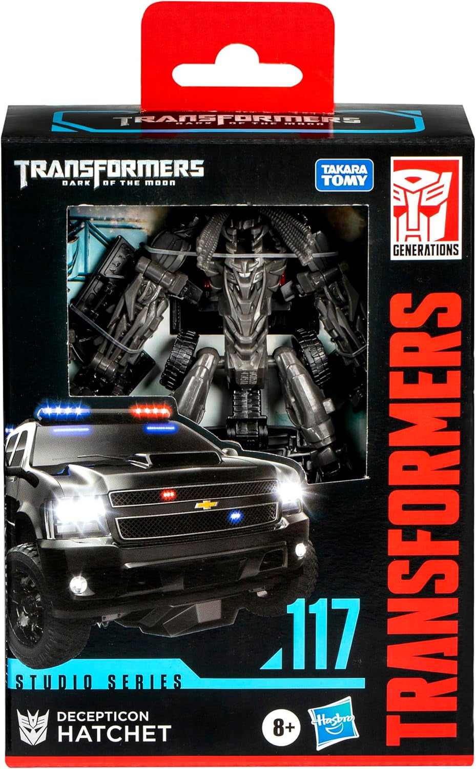 Transformers Studio Series Deluxe-Class Transformers: The Dark Side of the Moon 94 Decepticon Hatchet-actiefiguur Actiefiguren Naty Shop