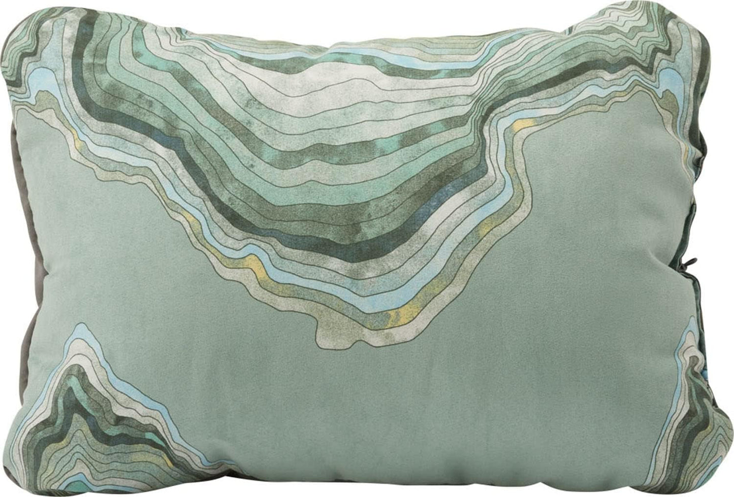 Therm-A-Rest Cascade samendrukbaar kussen met koord, campingkussen, kleur: Topowave, maat: L Naty Shop Topowave L reiskussens (38 x 56 x 18 cm)