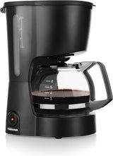 Tristar koffiezetapparaat, capaciteit 6 kopjes, 600W, warmhoudfunctie, automatische stop, permanent filter, antidruppelsysteem, compact en draagbaar, eenvoudig schoon te maken, CM-1246