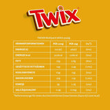 Twix witte chocoladerepen; karamel, koekjes, witte chocolade; meerdere pakjes chocolaatjes; 5 repen (5 x 46 g)