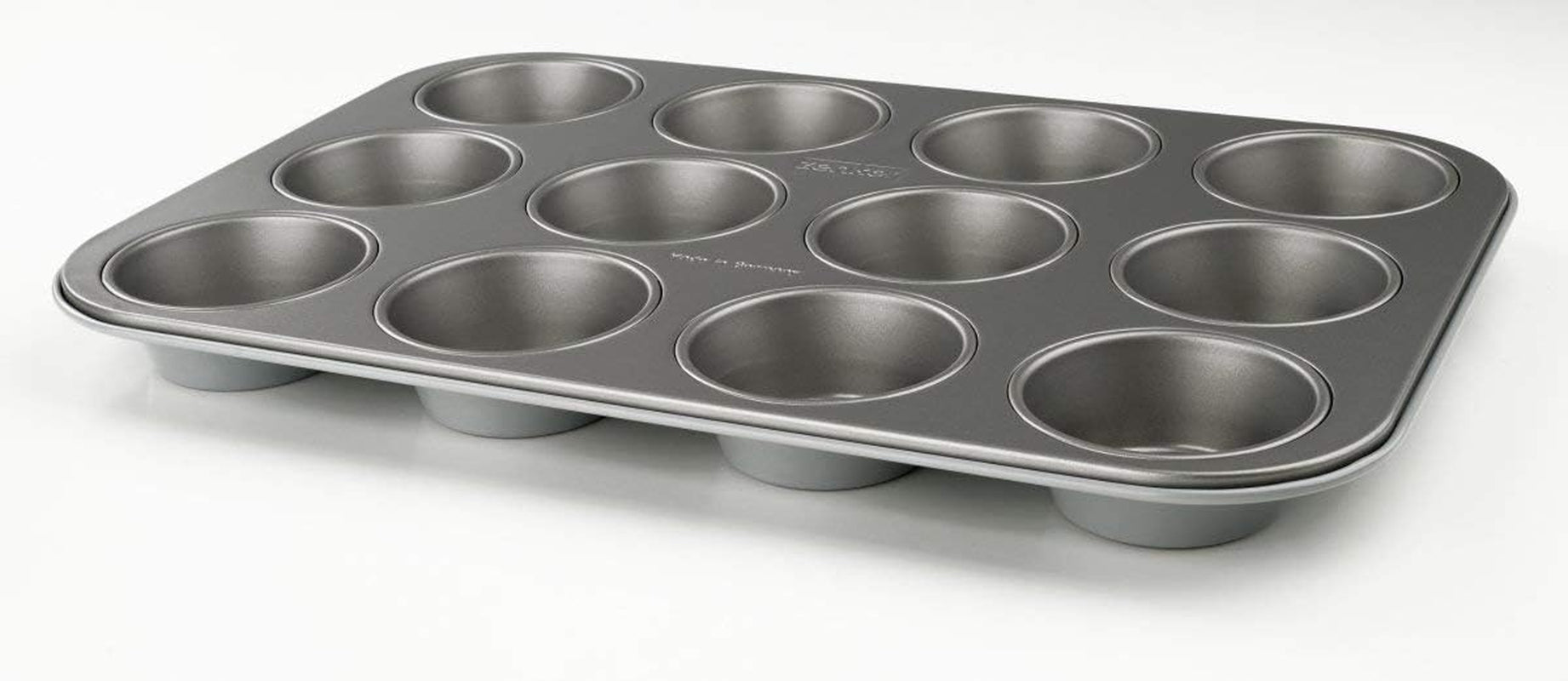 Muffinvorm Zenker met 12 bakvormen (Ø 7 cm), voor muffins en cupcakes, afmetingen: 38,5 x 26,5 x 3 cm Bakvormen en bakplaten Naty Shop