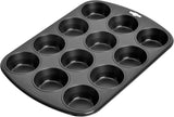 Kaiser Classic Tarteform Mit Hebeboden 28 Cm, Quicheform Antihaftbeschichte & Inspiration Muffinform Blech Für 12 Muffins, Muffin Backblech 38 X 27 Cm, Beschichtet, Standardgröße Vormen en bakplaten Naty Shop