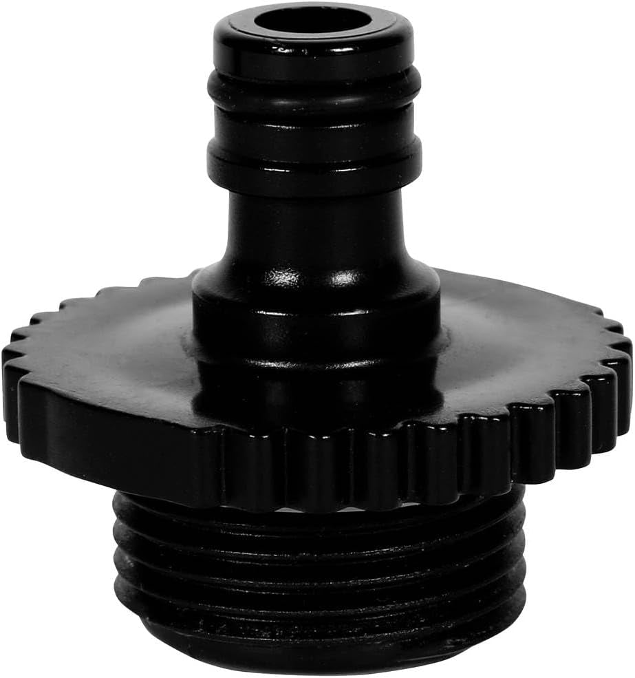 Originele Einhell adapter met 33,3 mm buitendraad (pompaccessoire, geschikt voor 33,3 mm / 1 inch binnendraad voor tuinpomp, voor het aansluiten van een tuinslang)