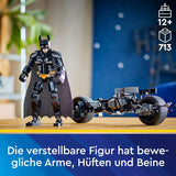 LEGO DC Batman: Batman bouwstenen met Batpod, superheldenfilmspeelgoed, avonturenspeelset voor kinderen, cadeau voor jongens en meisjes 76273 Bouwsets Besuche in LEGO-Store