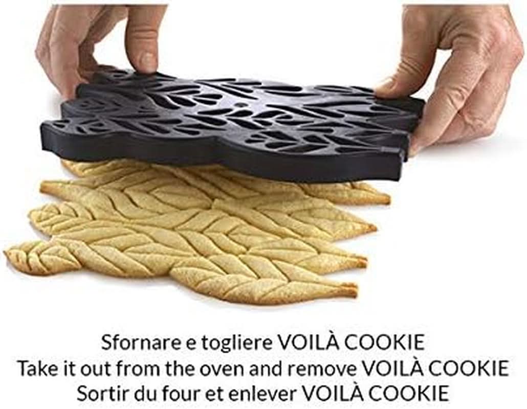 Silikomart, Voila Koekjesbladeren, 240 mm x 150 mm, hoogte 20 mm Keuken Naty Shop