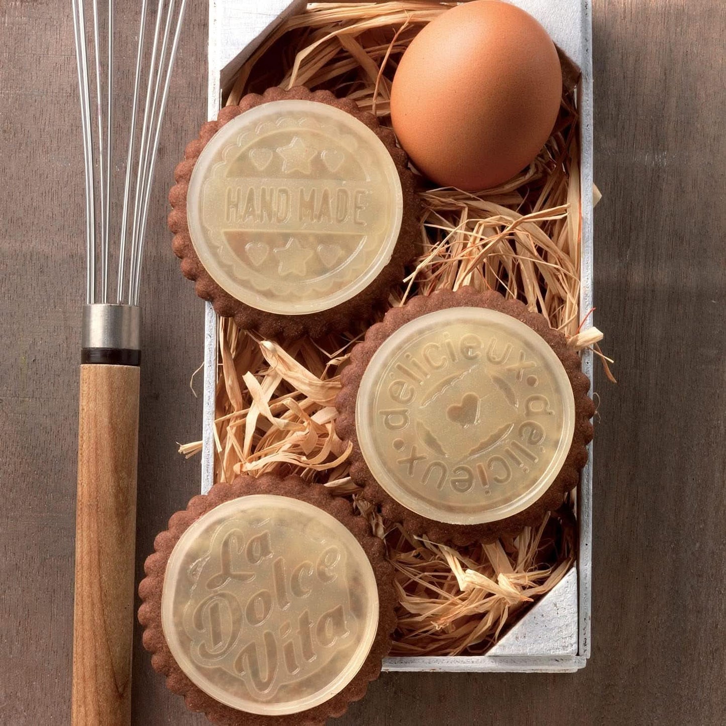 Silikomart 22.165.77.0165 CKC05 COOKIE DOLCE VITA SLIM Keuken Naty Shop