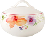 Villeroy & Boch - Mariefleur Suikerpot, Diverse Kleuren, Vaatwasmachinebestendig, Magnetronbestendig, Suikerpot Met Deksel, Suikerpot, Opbergruimte, Koffieaccessoire, Bloemenservies, Premium Porselein