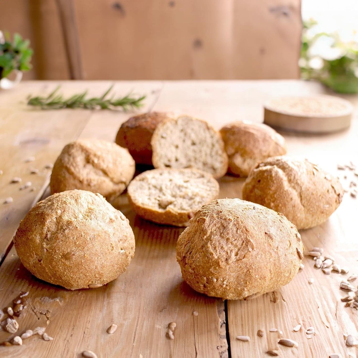 LOWER CARB BREAD BLEND, keto, vegan en glutenvrij eiwitbroodalternatief zonder soja en granen Naty Shop Kitchen