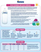 Humana HN Expert, vanaf de geboorte, speciale voeding voor frequente of langdurige diarree, ondersteunt de normalisatie van het ontlastingspatroon, met banaan, 300 g Naty Shop