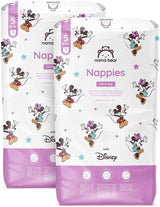 Amazon-merk: Mama Bear Disney Ultra Dry-luiers, maat 3 (4-9 kg) - maanddoos, wit, 172 stuks (2 verpakkingen van 86)