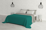 Italiaans beddengoed Estivo eenpersoonsbed, linnen, Aqua, 170 X 270 Cm Dekbedden en dekbedden Naty Shop Aqua/grijs 260 X 270 Cm
