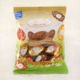 Speciale chocolademix | 2 x 180 g | Volle melkeieren in vijf varianten met en zonder alcohol (Eieren Marc de Champagne en chocoladetruffels | 3 x 90 g)