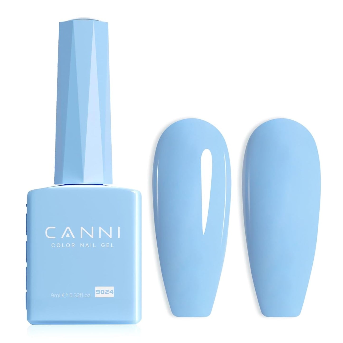 CANNI gel nagellak, semi-permanent, donkerpaars, nagellak, UV-gel, losweken, manicure