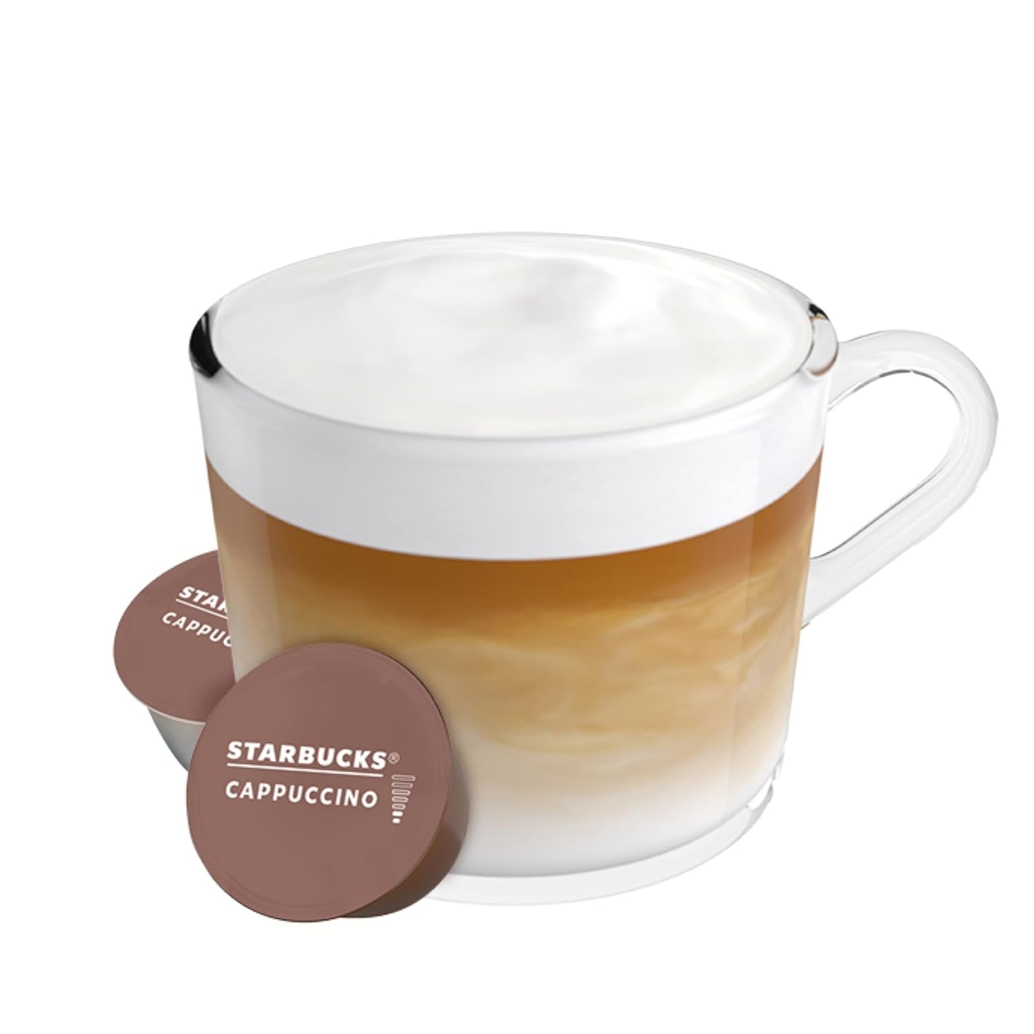 STARBUCKS Cappuccino van Nescafé Dolce Gusto Kaffeekapseln 6 x 12 (72 Kapseln)