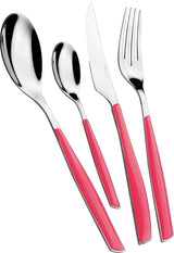 BUGATTI Glamour, bestekset voor 6 personen, 24-delig roestvrij staal 18/10 Naty Shop Rose Paradise