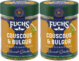 Fuchs Kruiden Gourmet Selectie Midden-Oosten/Afrika - Couscous en Bulgur Kruidenmix Hervulbare Kruidenmix voor het kruiden van Bulgur Gerechten Vegan 55g