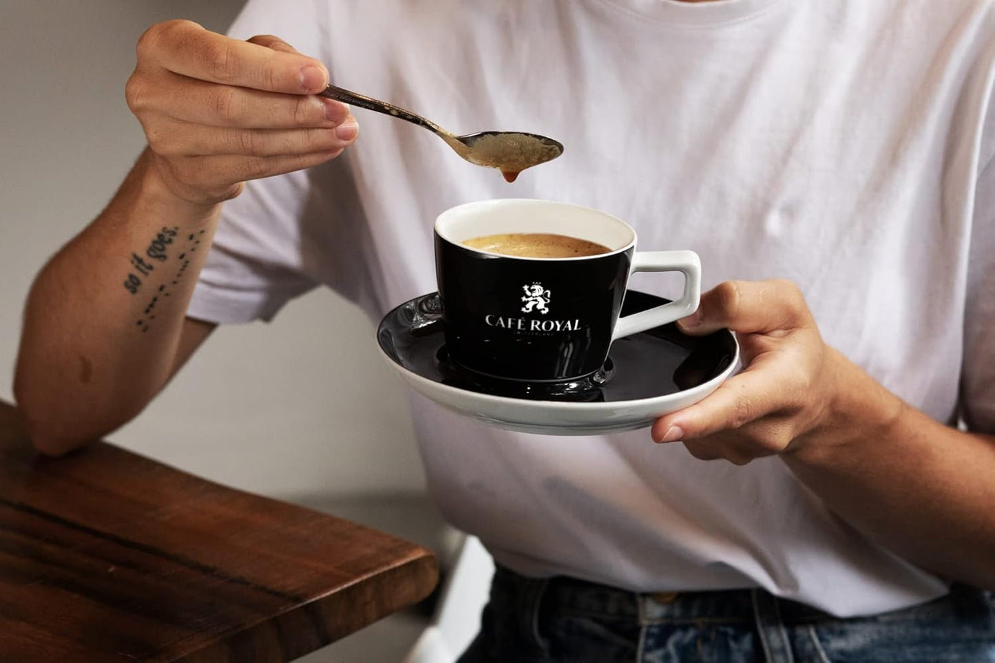 Café Royal Lungo Forte 36 Kapseln für Nespresso Kaffee Maschine - 8/10 Intensiteit - UTZ-zertifiziert Kaffeekapseln aus Aluminium (Packung mit 2)