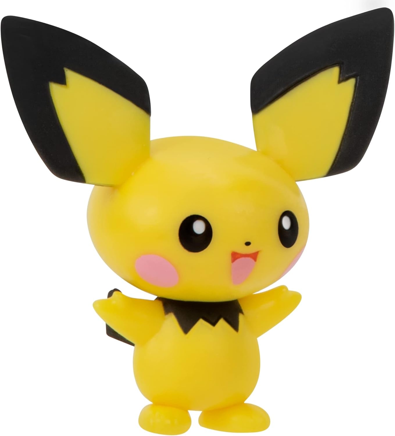 Pokemon PKW2778 Select 3-pack met Pichu en Pikachu en 7,6 cm Raichu Battle Figures Evolution Multipack Style 2 Actiefiguren Naty Shop