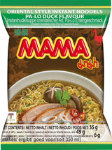 MAMA Instant Noedels Met Kipsmaak - Instant Noedelsoep In Oosterse Stijl - Authentieke Thaise Keuken - 24 x 55g