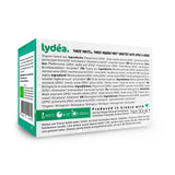 Lydea Three Mints+ biologische kruidenthee met drie soorten munt, appel en kruiden, 60 piramides, 3 stuks [3 x 20 piramides]