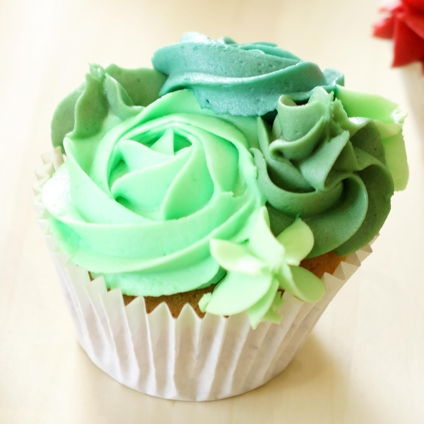 Sugarflair Pasta kleurstof, groen, set van 4, kleurstof voor pasta, fondant, marsepein, suikerpasta, botercrème en meer: ​​Ilex groen, lentegroen, sparrengroen, feestgroen - set van 4
