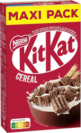 Nestlé KITKAT Cereals, knapperige ontbijtgranen met Kitkat-wafels, verpakking 8 x 550 gram Cereals Naty Shop