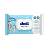 Kindii Water Care Vochtige doekjes - Aqua Babydoekjes - 100% viscose, 99,9% water, grapefruitextract, sjaalmaat 150x200, 100% biologisch afbreekbaar, plasticvrij, reinigingsdoekjes voor de gevoelige huid
