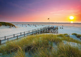 Ravensburger Puzzel 12000690 - Zonsondergang boven Amrum - puzzel van 1000 stukjes voor volwassenen en kinderen vanaf 14 jaar, Noordzeestrandpuzzel Puzzel Naty Shop Nieuw ontwerp