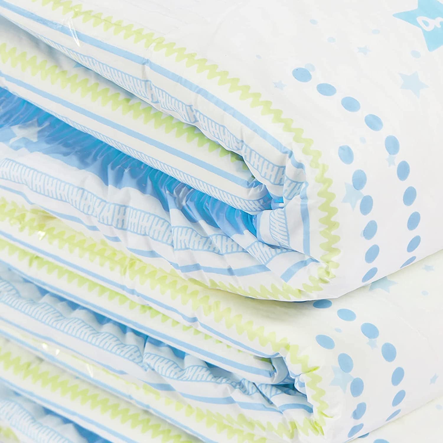Luiers met print voor volwassenen, 5500-5800 ml, 2 stuks, 3 prints, willekeurig assortiment - Astro Babies (L)