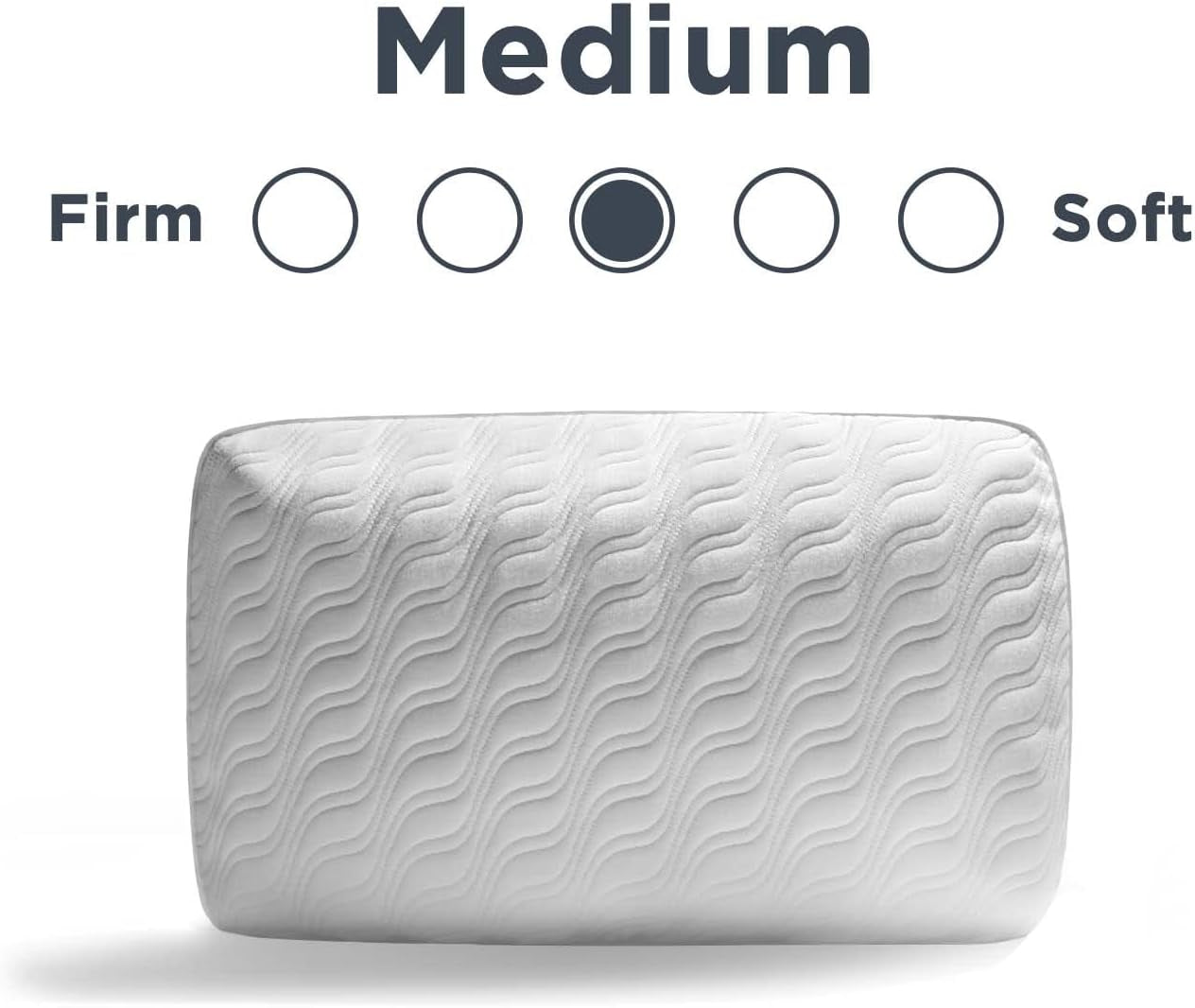 TEMPUR-PEDIC Tempur-Cloud Prohi-kussen, traagschuim, wit/weelderige tuin, kingsize standaardkussens Naty Shop