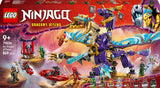 LEGO NINJAGO Lichtboogdraak - speelgoed met 8 minifiguren en een Spinjitzu-wiel - interactief ninja-bouwspeelgoed voor jongens en meisjes vanaf 9 jaar - cadeau-idee voor fans 71836 Bouwsets Besuche den LEGO-Store