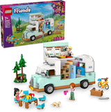 LEGO Friends Caravan, rollenspel-bouwset met een speelgoedcaravan, cadeau voor meisjes vanaf 7 jaar, creatieve speelset met 3 minifiguren en figuur van een fretdier 42663 Bouwsets Besuche den LEGO-Store Standaardtitel