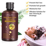 Haargroeishampoo, Anti-haaruitval, Haaruitvalshampoo, Natuurlijke kruidenshampoo voor snellere haargroei, Lotion Naty Shop Haarverzorging