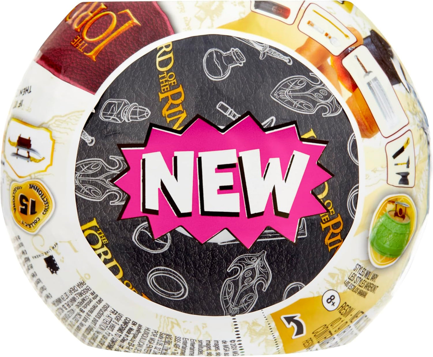 Mga'S Miniverse Make It Mini - The Lord of the Rings Mini Collectibles Blind Pack Resin Craft Kit Replica's Geschikt voor verzamelaars en kinderen vanaf 8 jaar Niet ESSBAR Actiefiguren Naty Shop