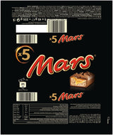 Chocoladereep Caramel Chocolade 1 Pak 5 Repen (1 x 225 g) (Pak van 4)