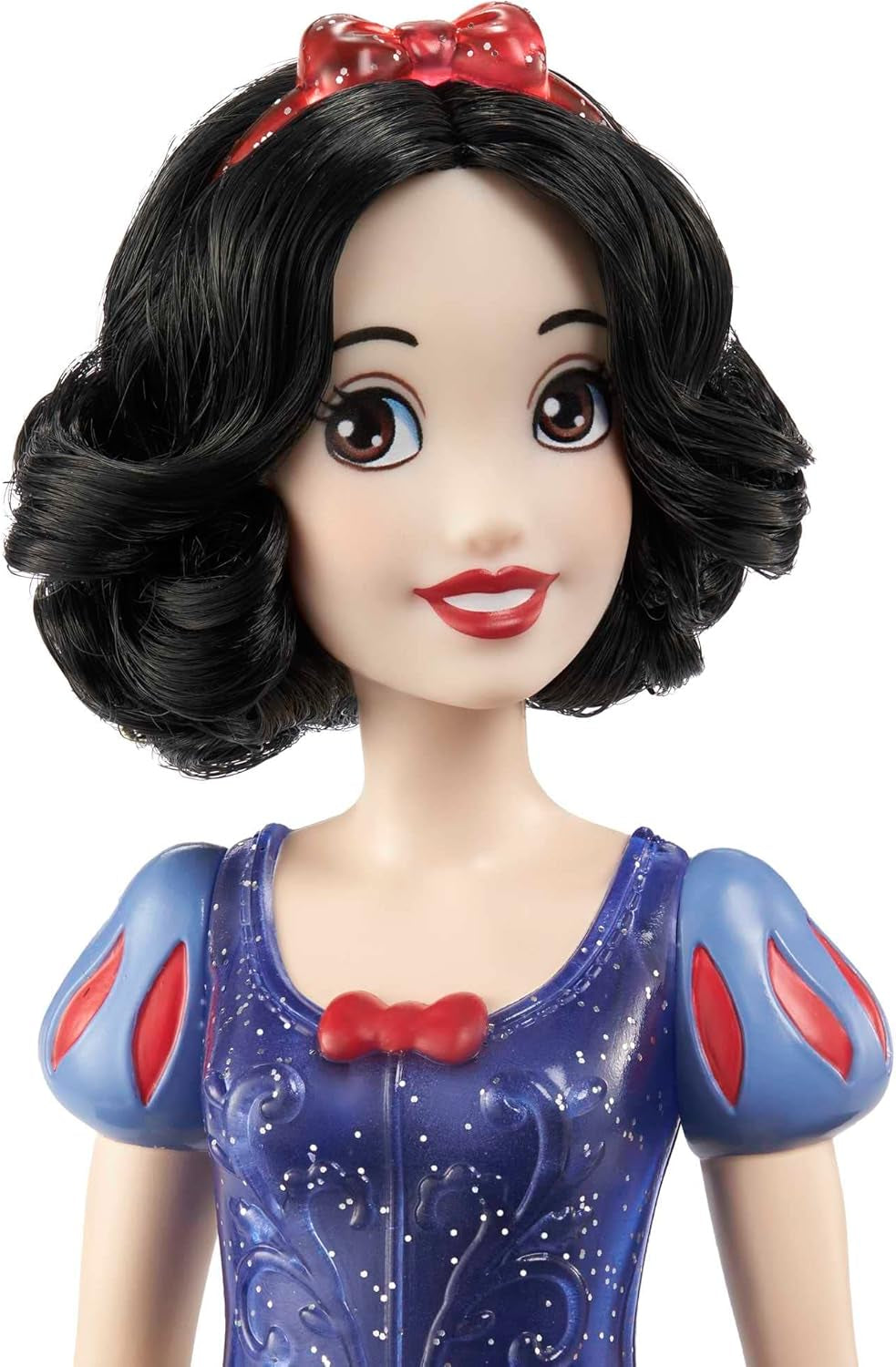 Mattel Disney Princess speelgoed Sneeuwwitje beweegbare pop met sprankelende kleding en accessoires Disney film geïnspireerd cadeau voor kinderen HLW08 Naty Shop poppen