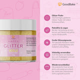 Goodbake Happy Glitter Gold - Eetbare glitters, 10 gram Glitter Naty Shop