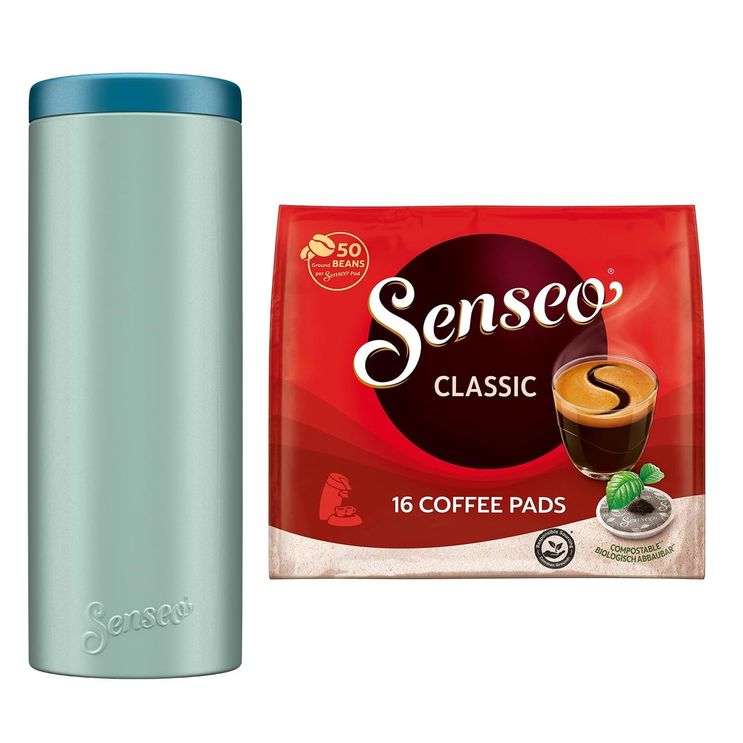 Classic Pads, 10 x 16 Getränke, 160 Kaffee Pods, inclusief Pad Dosis