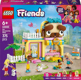 LEGO Friends Dierenaccessoireswinkel Fantasiespelset Educatief speelgoed voor meisjes van 6 jaar oud 3 minifiguren en 3 dierenfiguren Kat Hond Konijntje Cadeau-idee voor kinderen 42650 Bouwsets Besuche in LEGO-Store