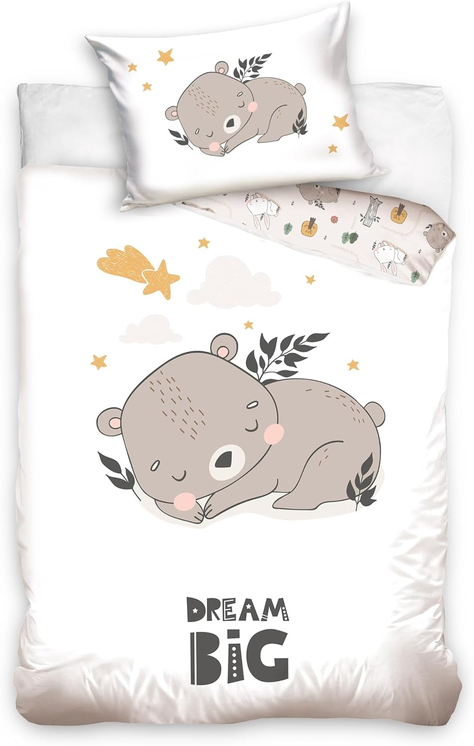 Beddengoed voor jongens, diverse motieven, 100% katoen Beddengoed - kinderen Naty Shop Urs