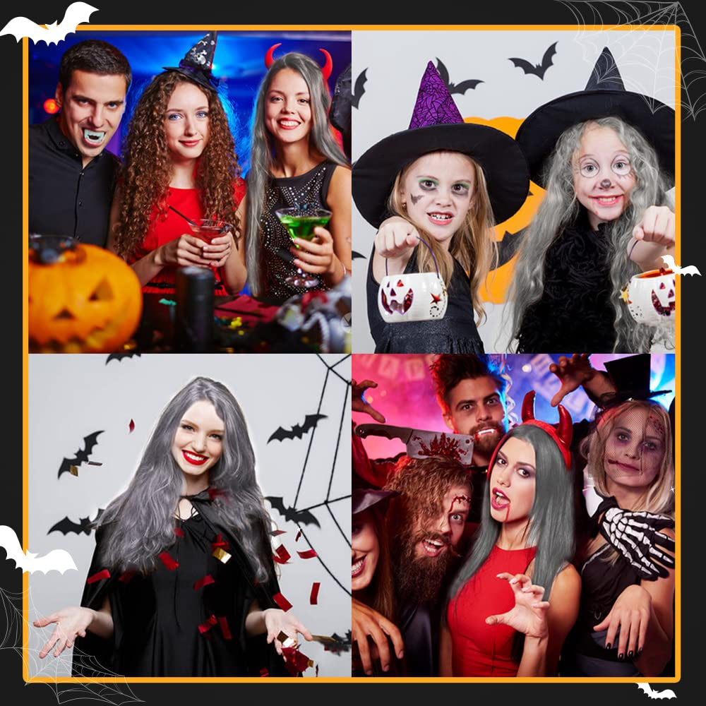 Tijdelijke haarkleur, styling haarkleur voor mannen vrouwen, natuurlijke haarpommade, haarverfwas voor feest, cosplay en Halloween, 4,23 oz (zilvergrijs) Naty Shop haarverf
