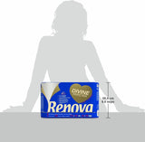 Renova Renova Divine Perfection toiletpapier, 42 rollen, premium toiletpapier, 4-laags, ultrazacht, extra sterk, dik, zacht en absorberend, FSC-gecertificeerd papier, 4400G