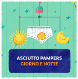 Pampers Sun en Moon Midi luiers, maat 3 (4-9 kg), 120 luiers