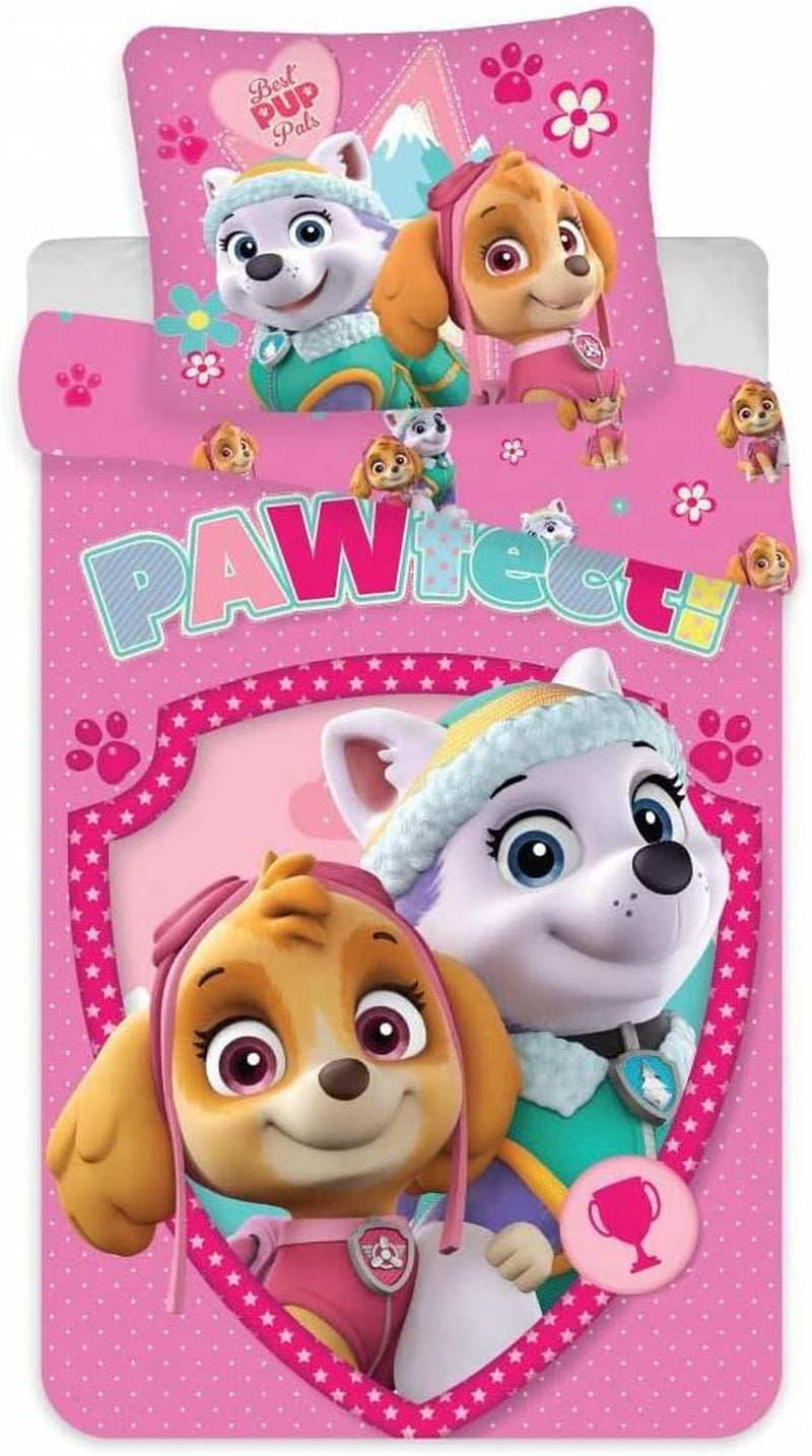 Kinderbeddengoedset, Paw Patrol, katoenen beddengoed - kinderen Naty Shop Standaardtitel