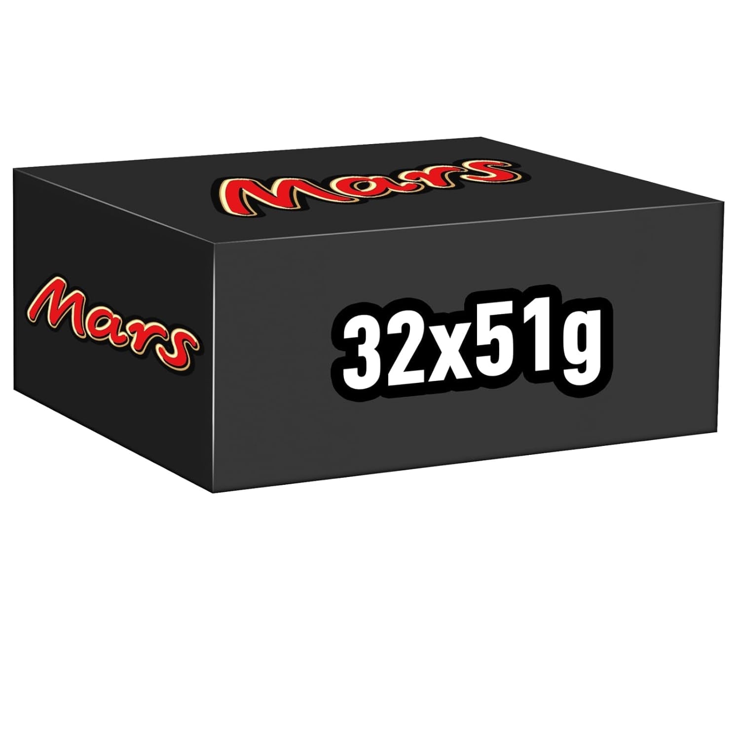 Mars chocoladerepen, met karamel, nougat en melkchocolade, 32 pakjes x 51g