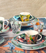 18-delig exotisch porseleinen Tavola servies
