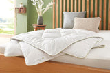 Badenia Trendline Eco Quilt Camel Lichtgewicht 155 X 220 Cm, wit, Oeko-Tex gecertificeerd, geproduceerd volgens de Duitse kwaliteitsnorm Quilts en quilts Naty Shop 135 X 200 Mono quilt voor alle seizoenen