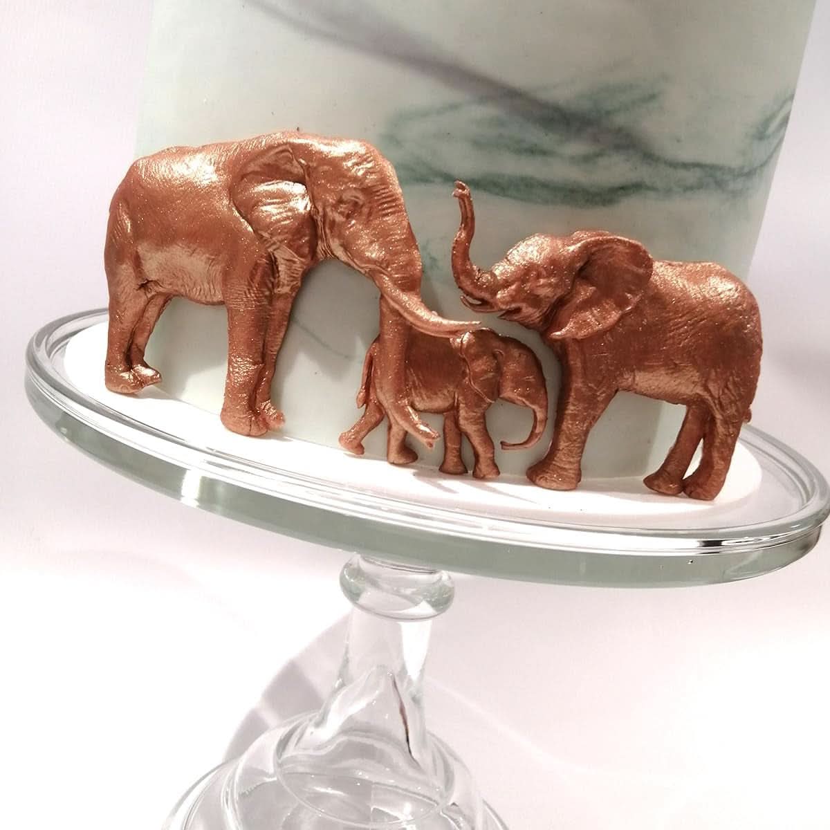 Katy Sue, siliconen mal familie van olifanten keuken Naty Shop